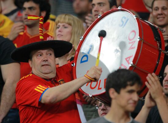 UEFA Football Euro 2012. Spain vs. France