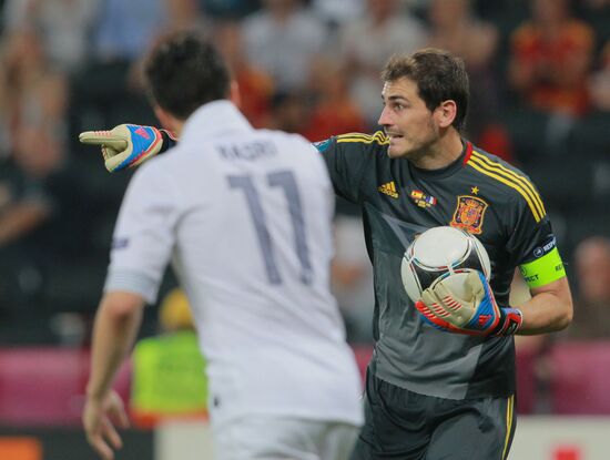 UEFA Football Euro 2012. Spain vs. France