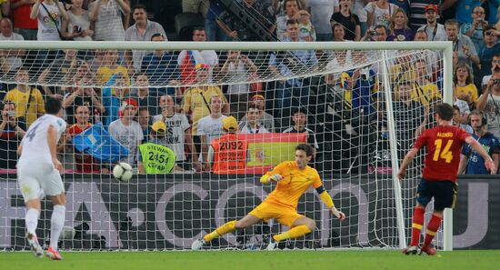 UEFA Football Euro 2012. Spain vs. France