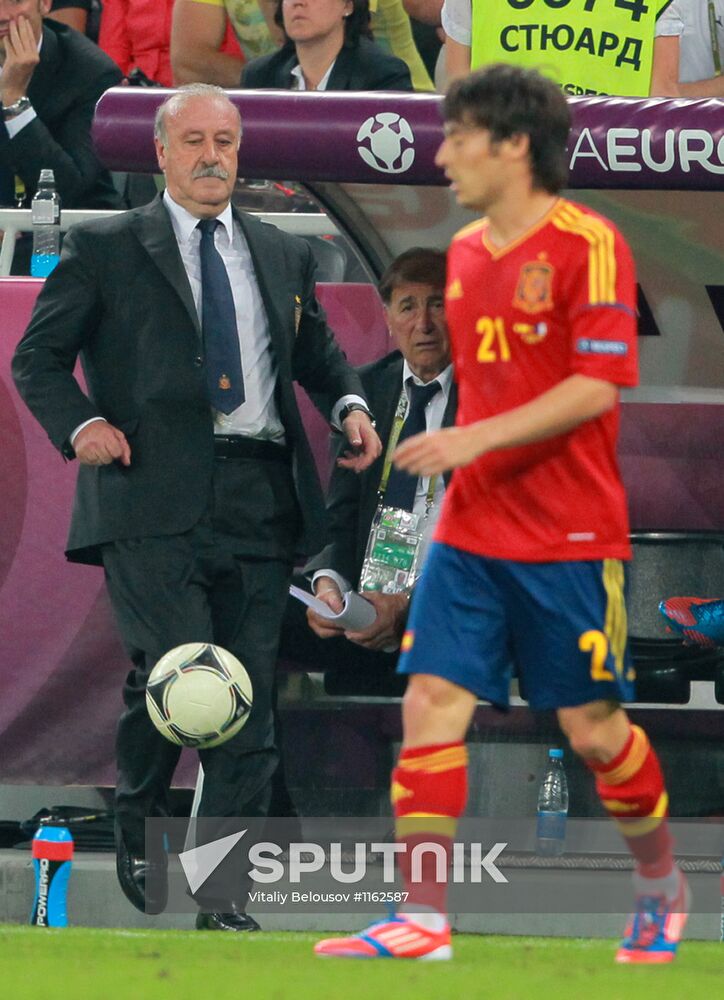 UEFA Football Euro 2012. Spain vs. France