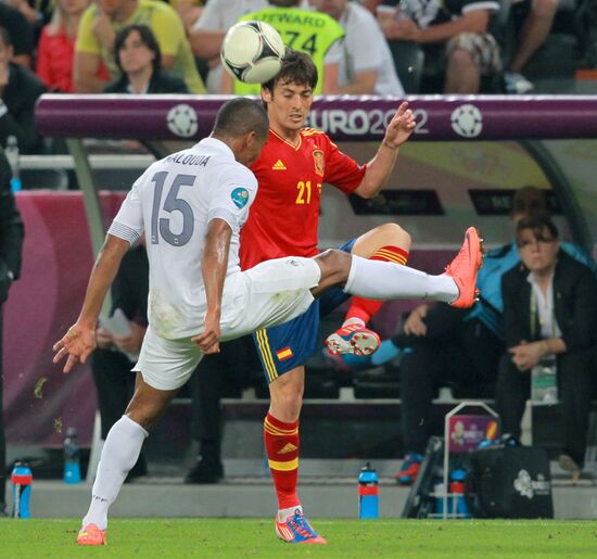 UEFA Football Euro 2012. Spain vs. France