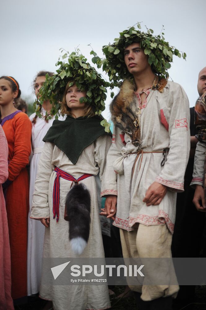 Kaluga Region residents celebrate Ivan Kupala Day