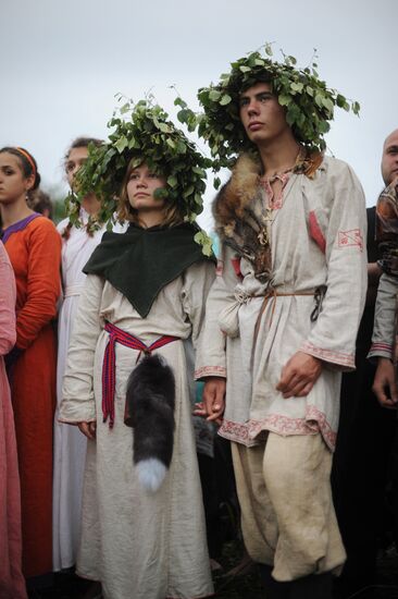 Kaluga Region residents celebrate Ivan Kupala Day