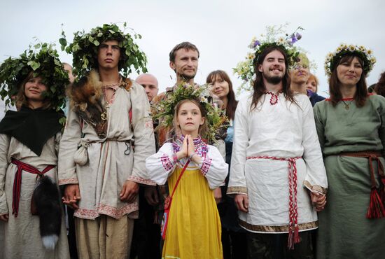 Kaluga Region residents celebrate Ivan Kupala Day