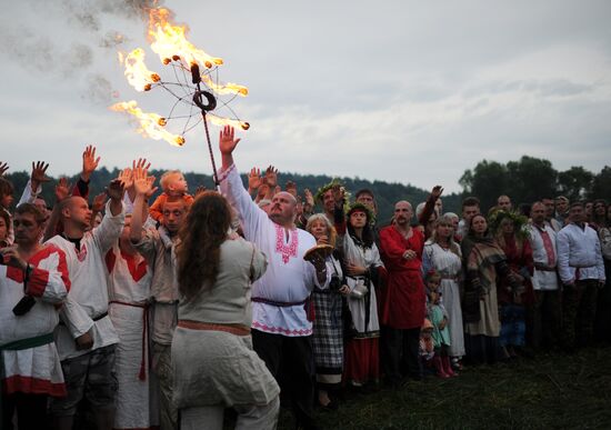 Kaluga Region residents celebrate Ivan Kupala Day