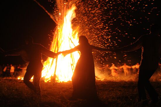 Kaluga Region residents celebrate Ivan Kupala Day