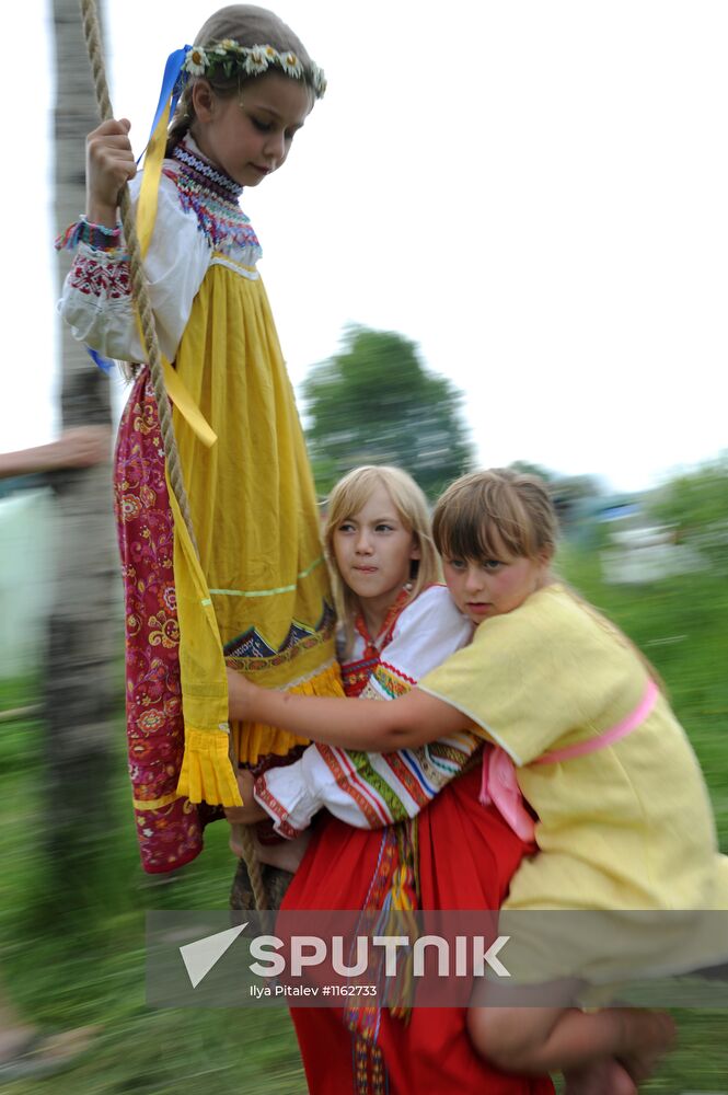 Kaluga Region residents celebrate Ivan Kupala Day