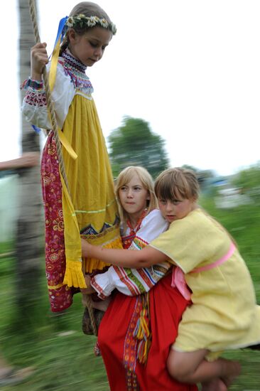 Kaluga Region residents celebrate Ivan Kupala Day