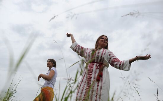 Kaluga Region residents celebrate Ivan Kupala Day