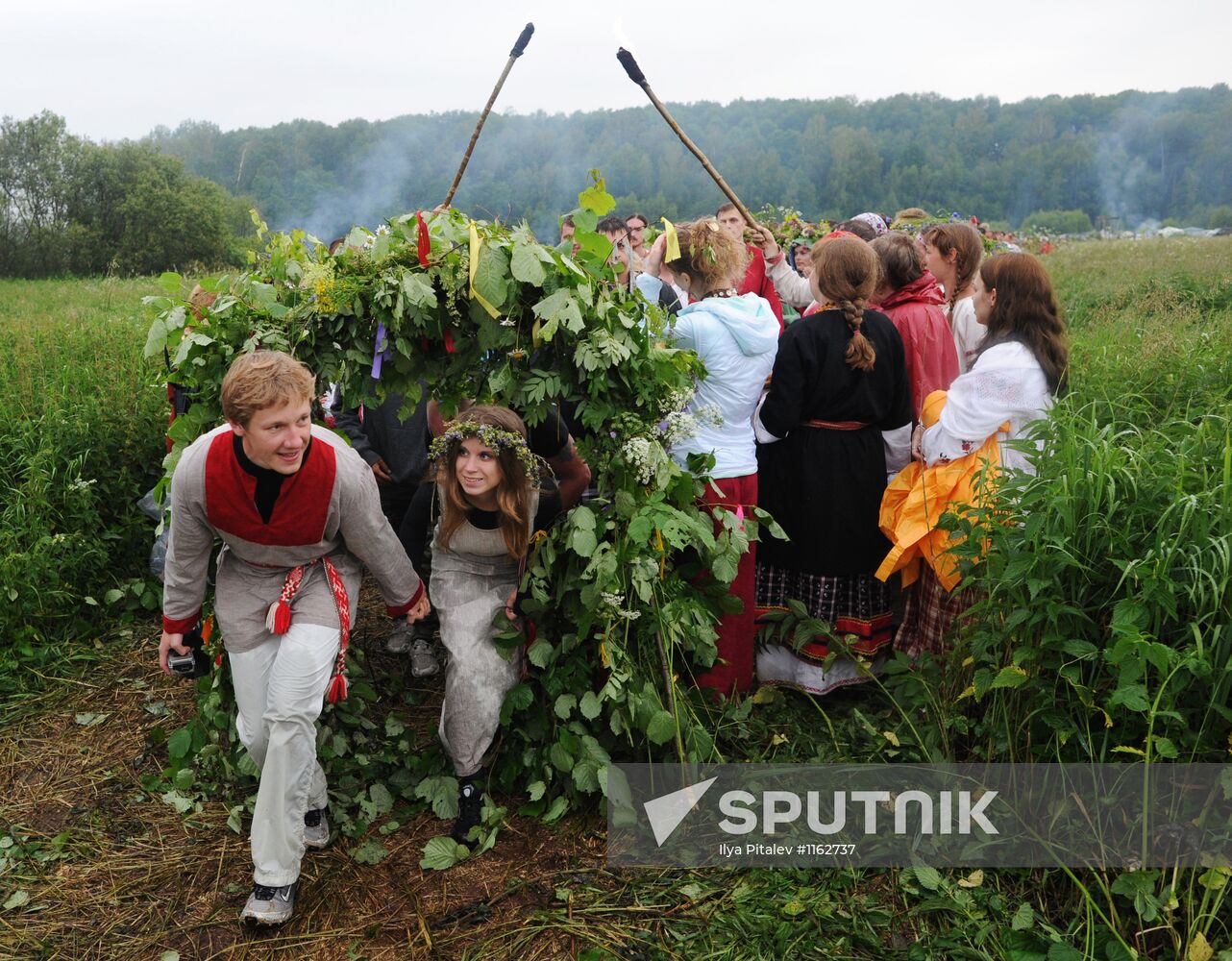 Kaluga Region residents celebrate Ivan Kupala Day