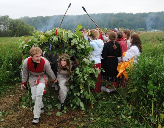 Kaluga Region residents celebrate Ivan Kupala Day