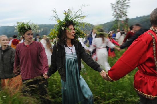 Kaluga Region residents celebrate Ivan Kupala Day