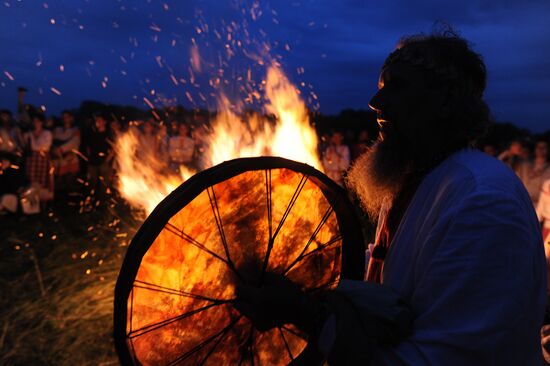 Kaluga Region residents celebrate Ivan Kupala Day