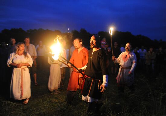 Kaluga Region residents celebrate Ivan Kupala Day