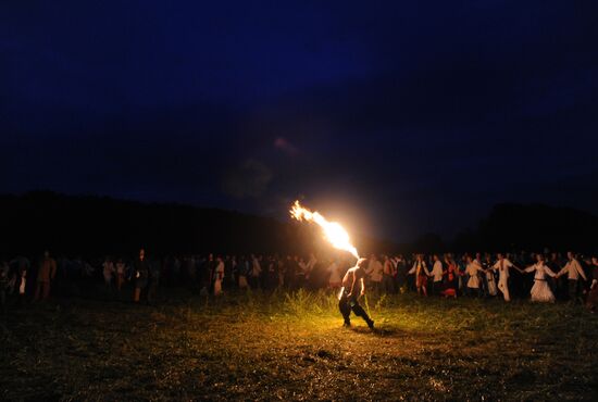 Kaluga Region residents celebrate Ivan Kupala Day