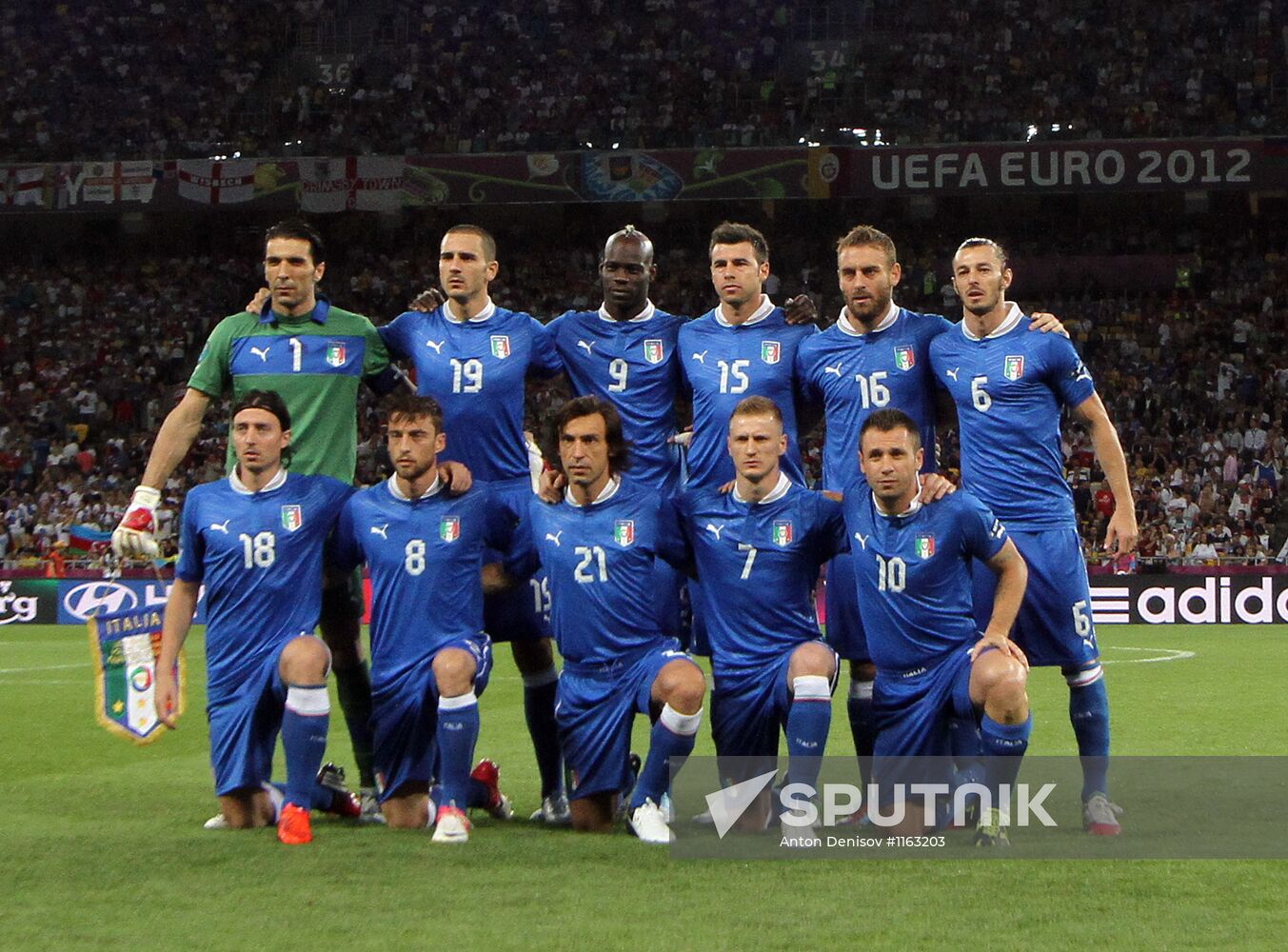 UEFA Euro 2012. England vs. Italy
