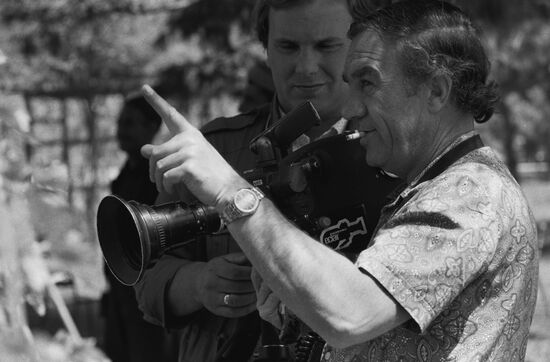 Soviet journalists in Afghanistan