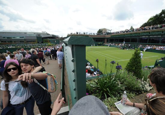 2012 Wimbledon Championships. Day One