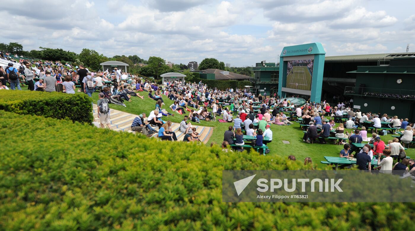 2012 Wimbledon Championships. Day One