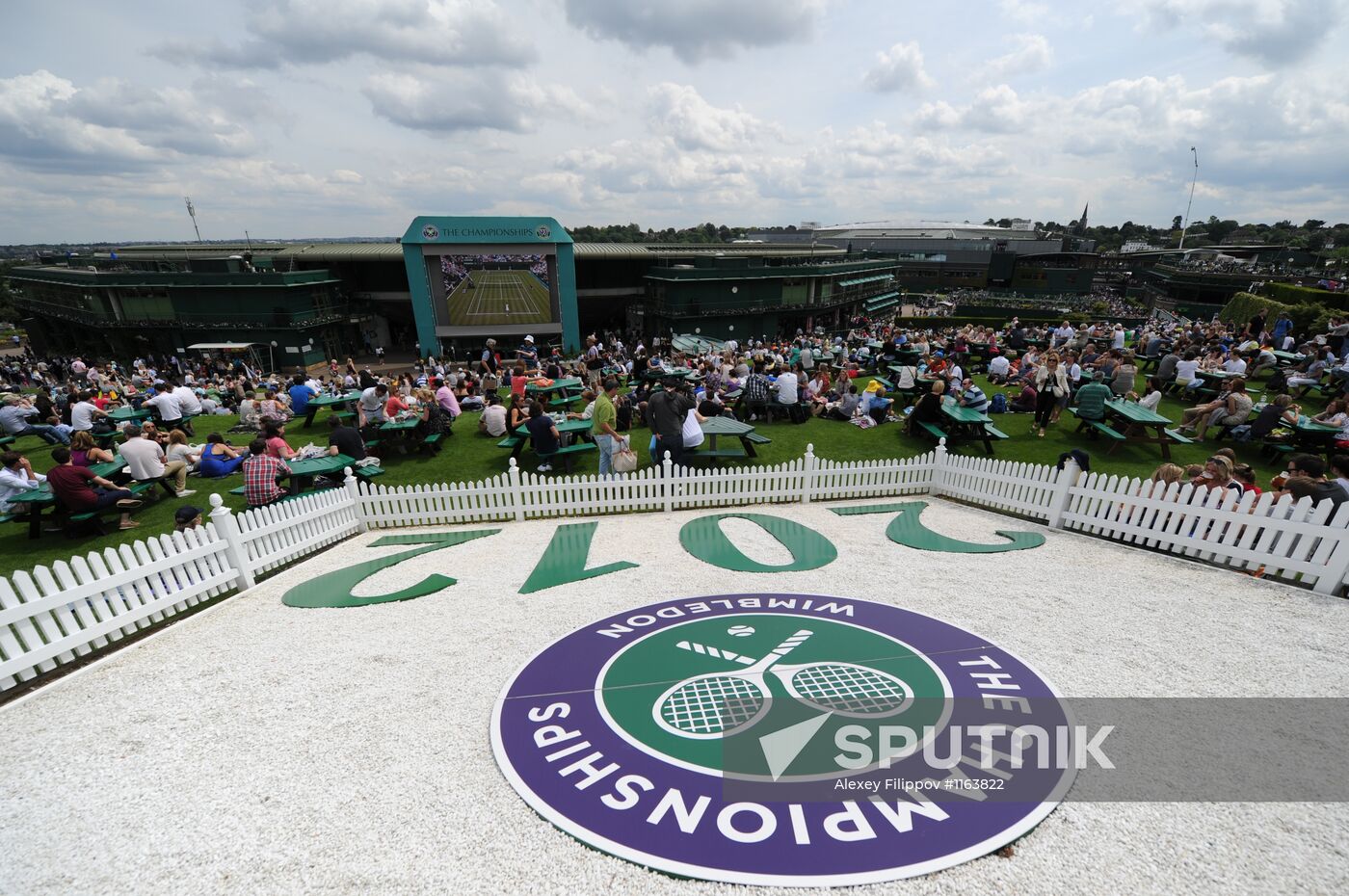 2012 Wimbledon Championships. Day One