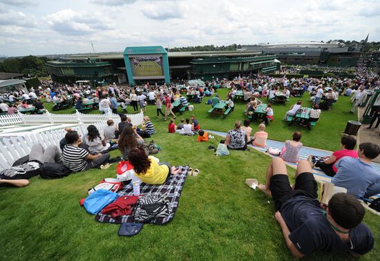 2012 Wimbledon Championships. Day One