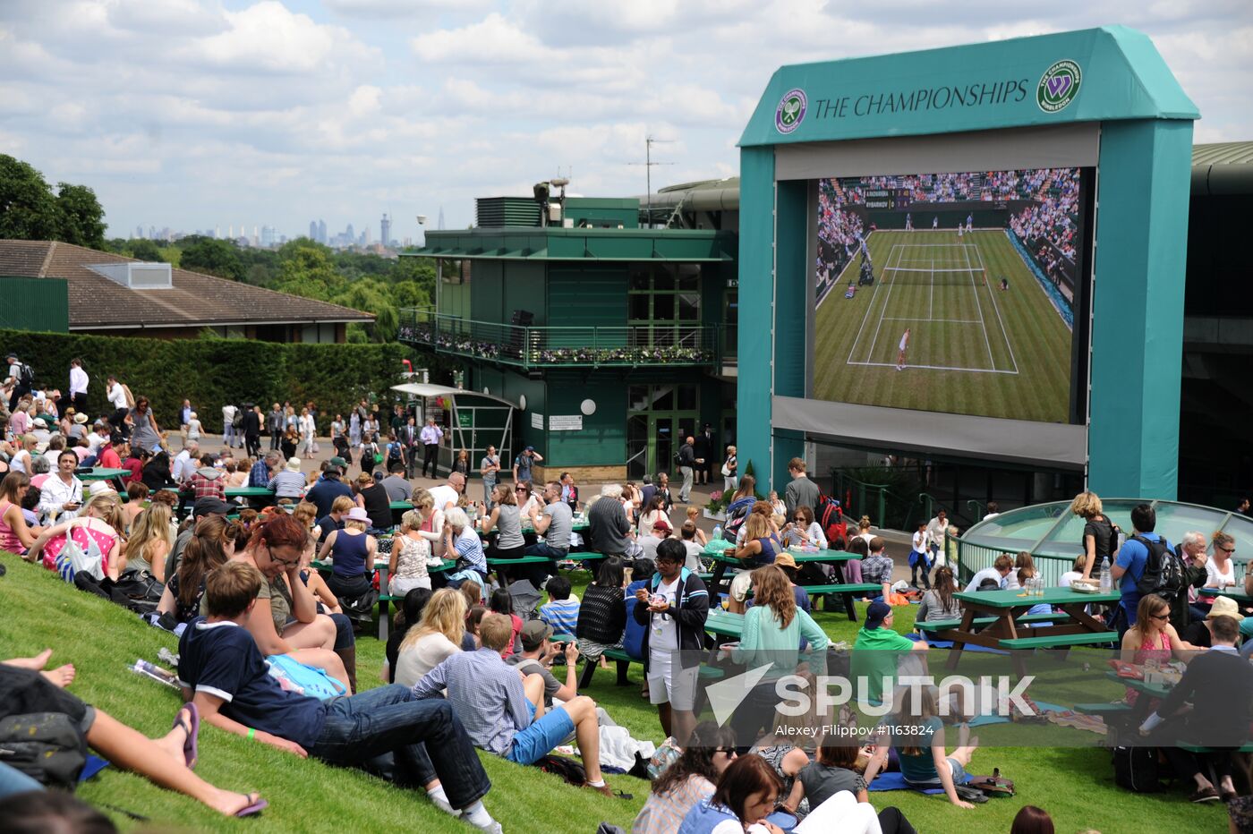 2012 Wimbledon Championships. Day One