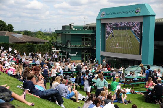 2012 Wimbledon Championships. Day One