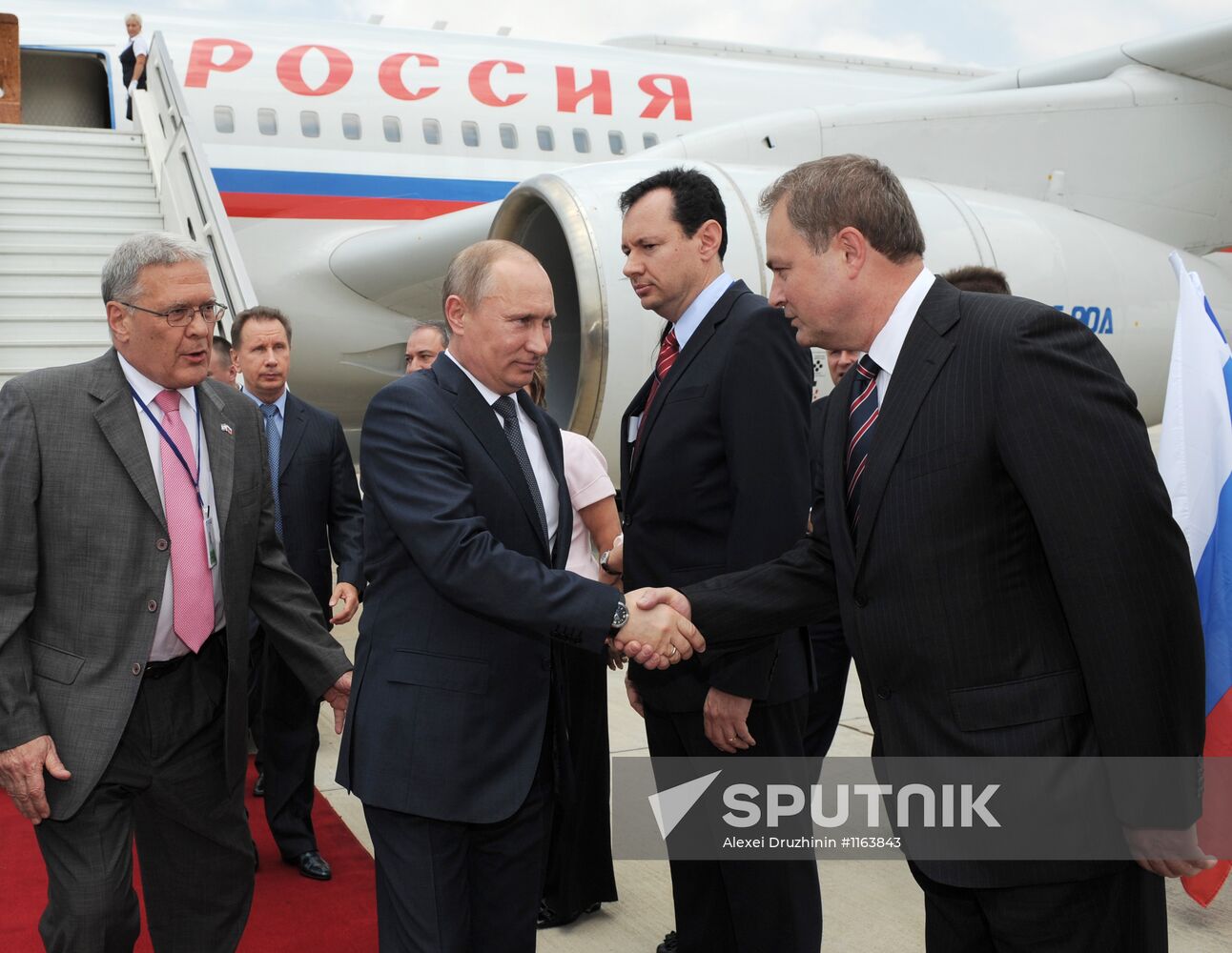 Vladimir Putin on working visit to Israel