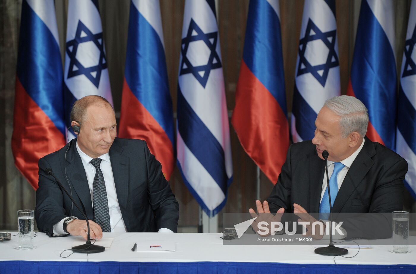 Russian President Vladimir Putin's working visit to Israel