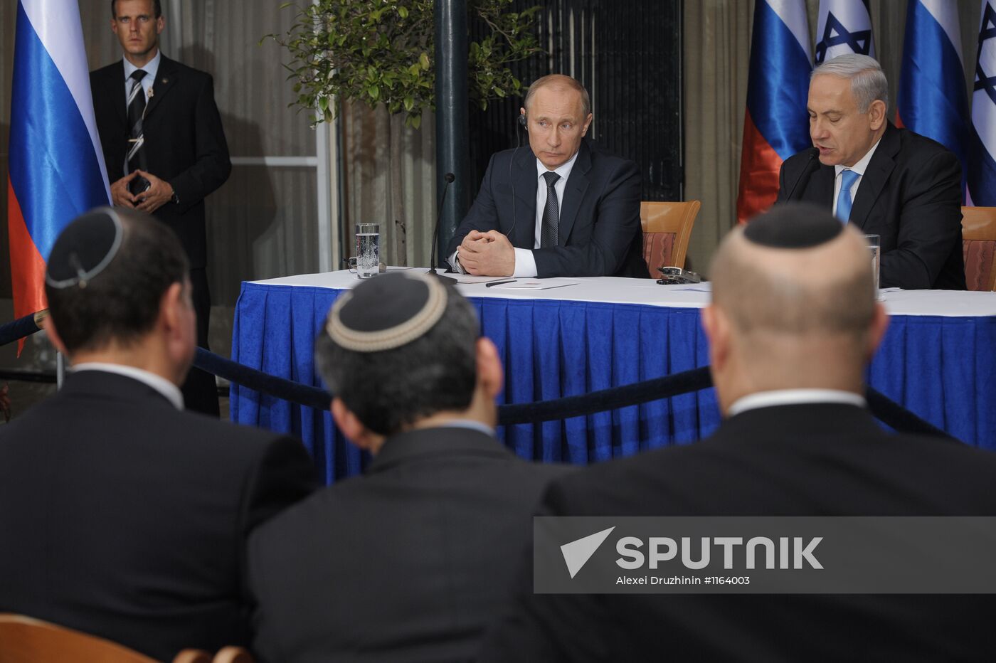 Russian President Vladimir Putin's working visit to Israel
