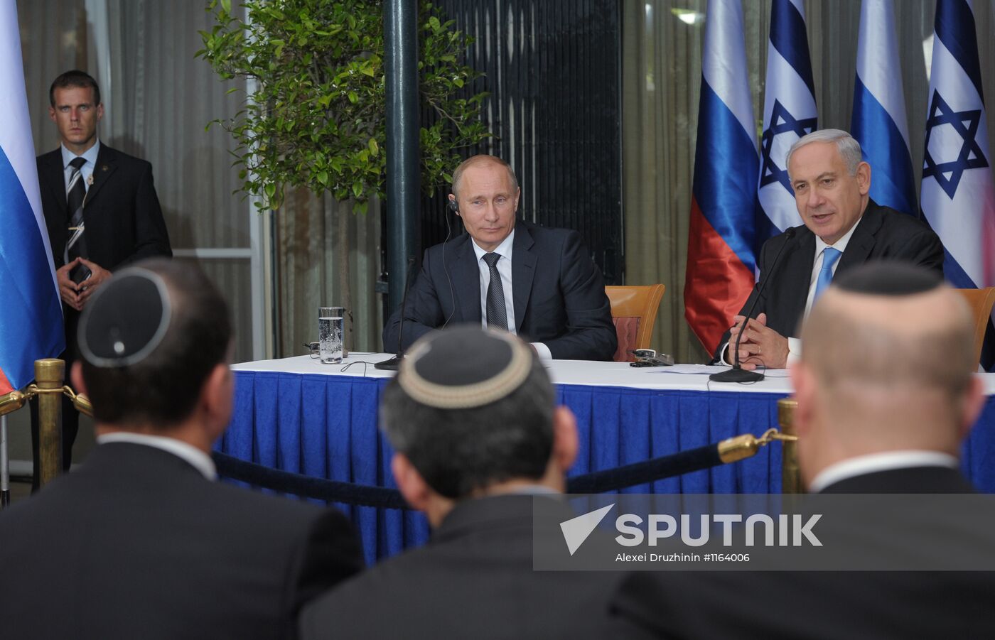 Russian President Vladimir Putin's working visit to Israel