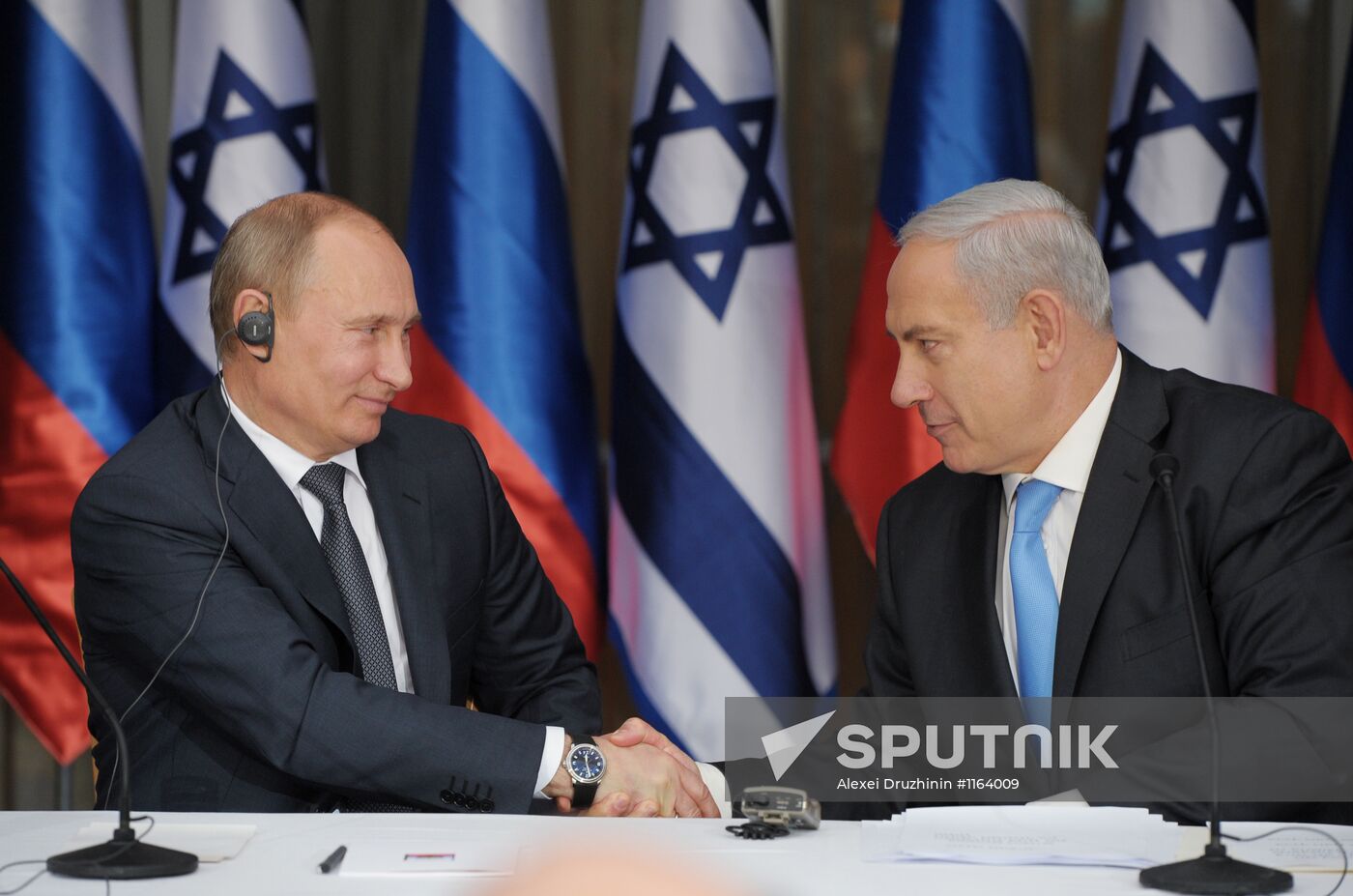 Russian President Vladimir Putin's working visit to Israel