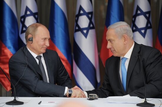 Russian President Vladimir Putin's working visit to Israel