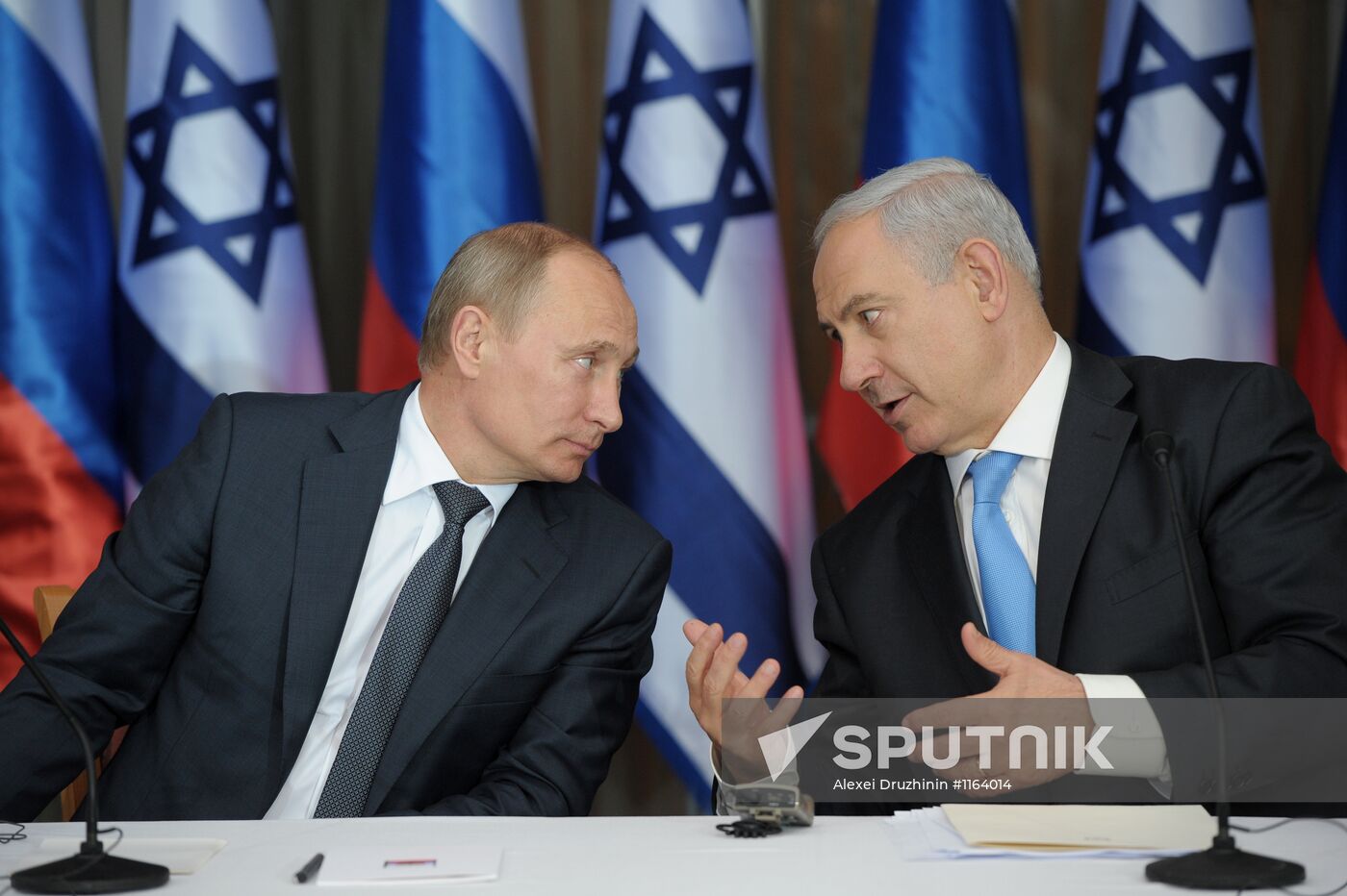 Russian President Vladimir Putin's working visit to Israel