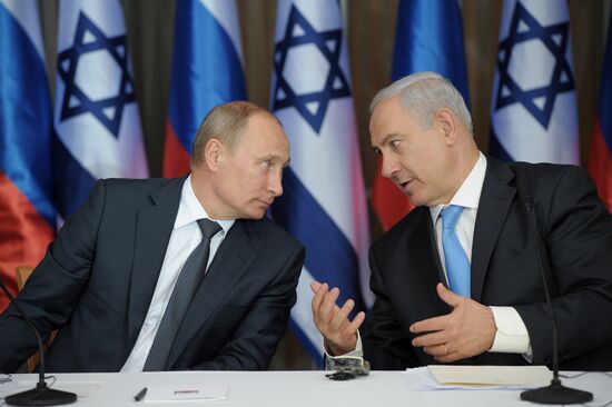 Russian President Vladimir Putin's working visit to Israel