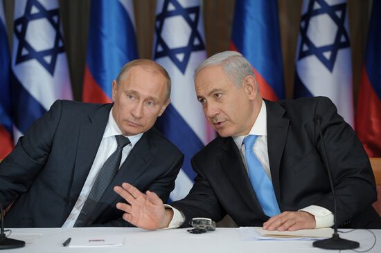 Russian President Vladimir Putin's working visit to Israel