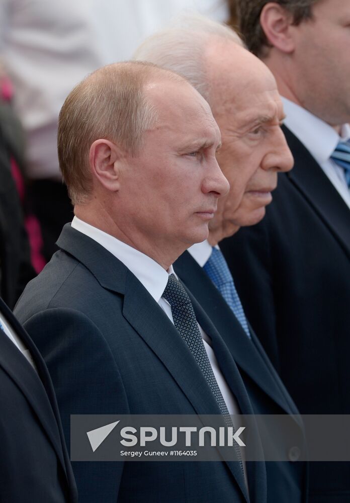 Russian President Vladimir Putin's working visit to Israel