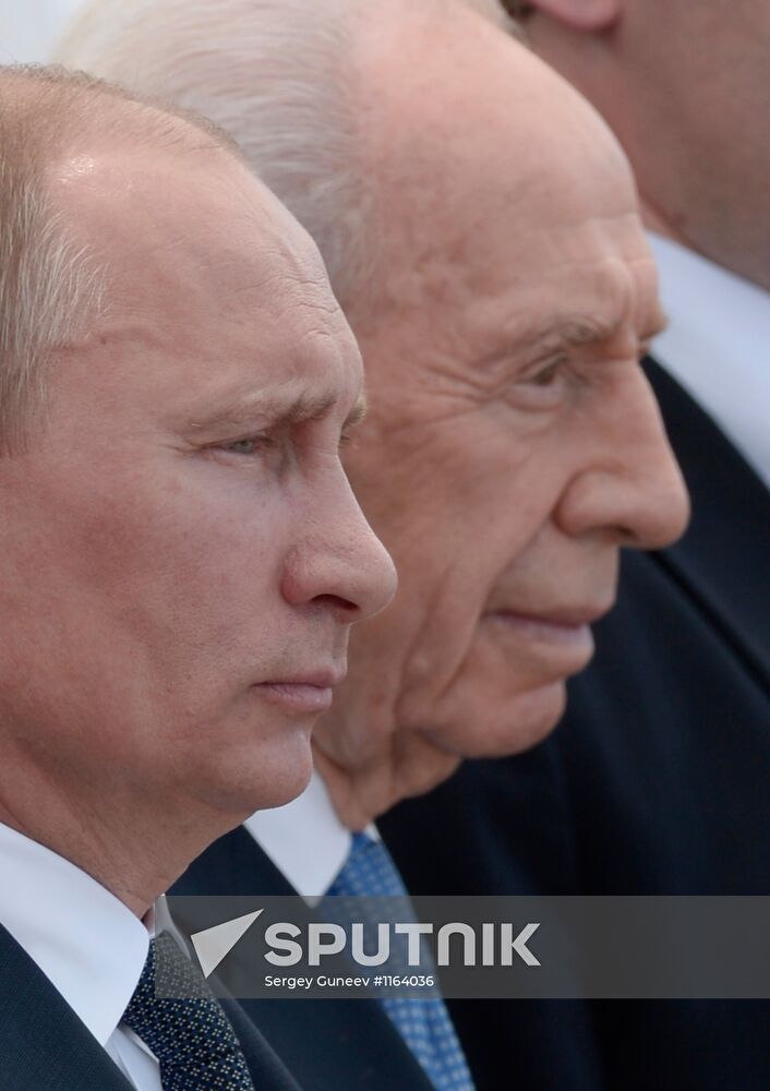Russian President Vladimir Putin's working visit to Israel