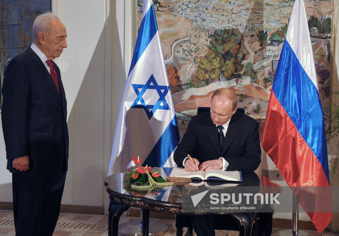 Russian President Vladimir Putin on working visit to Israel