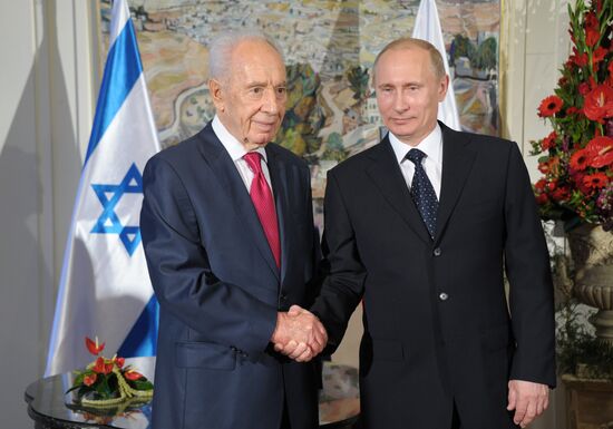 Russian President Vladimir Putin on working visit to Israel