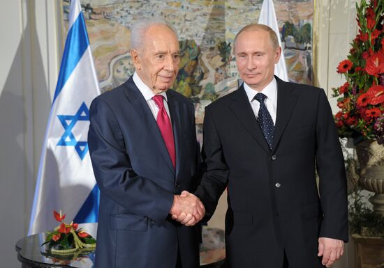 Russian President Vladimir Putin on working visit to Israel