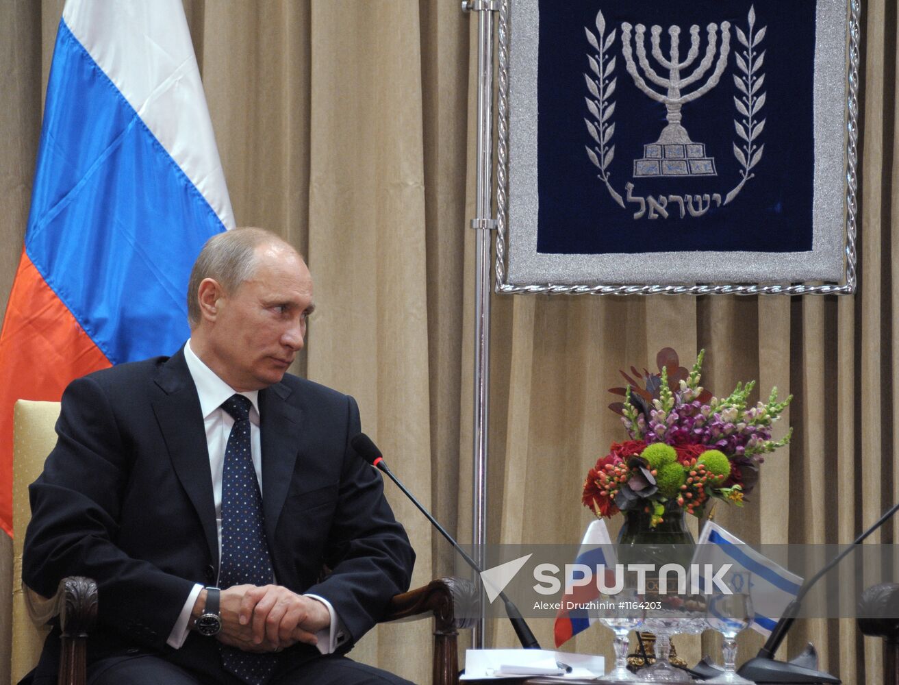 Russian President Vladimir Putin on working visit to Israel
