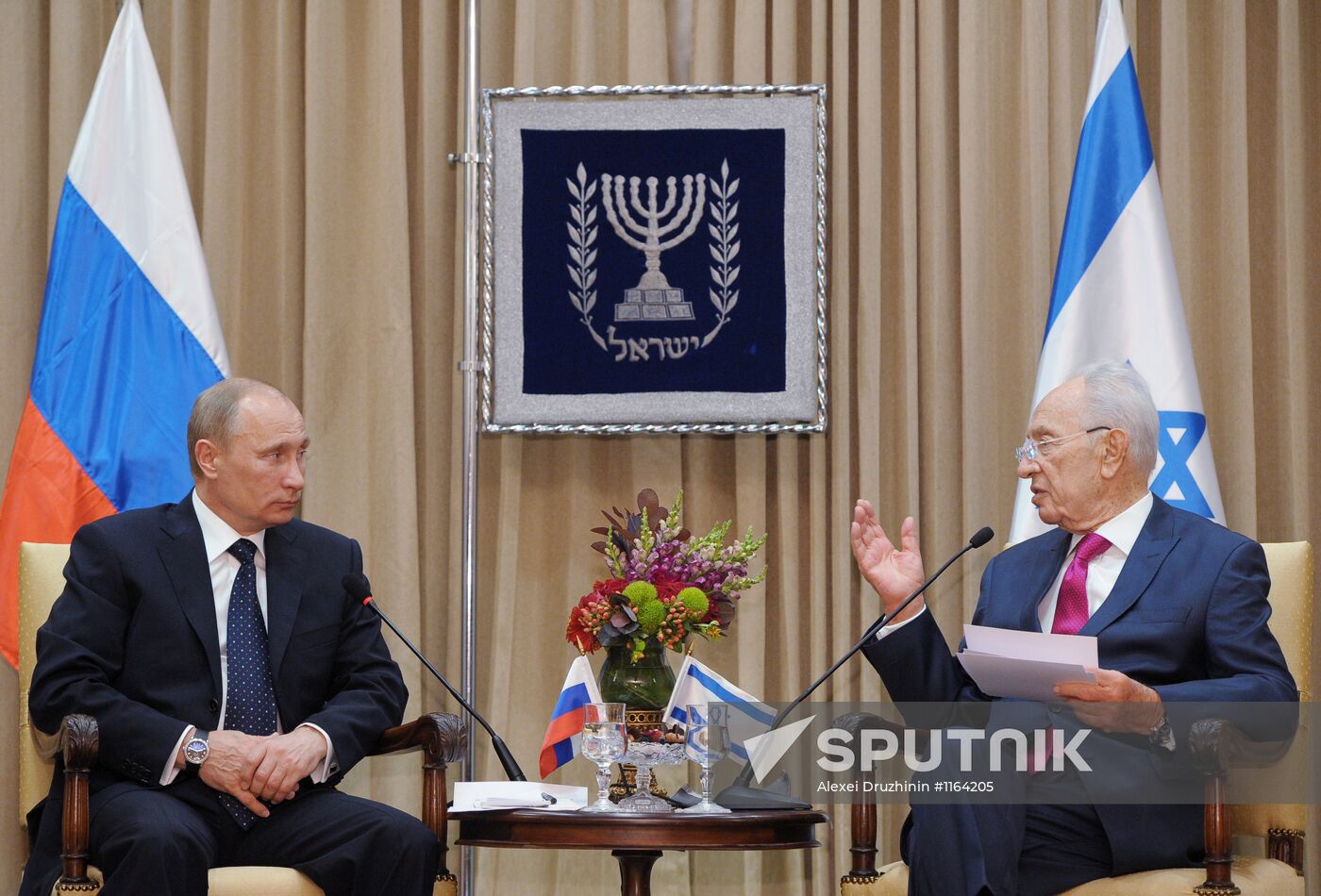 Russian President Vladimir Putin on working visit to Israel
