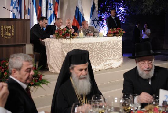 Russian President Vladimir Putin on working visit to Israel