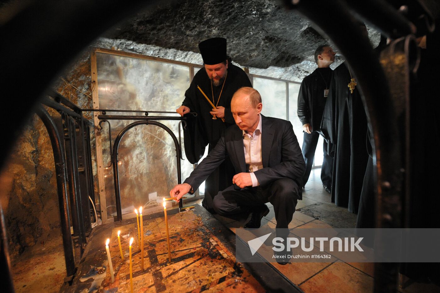 Russian President Putin's visit to Israel. Bethlehem