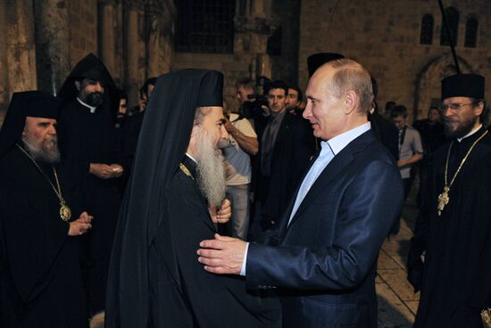 Russian President Vladimir Putin's visit to Israel