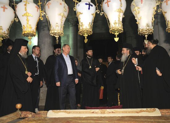 Russian President Vladimir Putin's visit to Israel