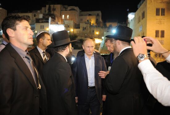 Russian President Vladimir Putin's visit to Israel