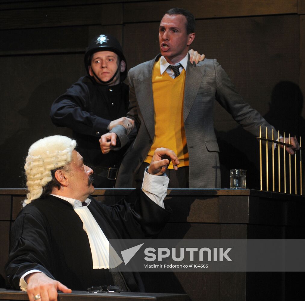 Runthrough of Witness for the Prosecution at Chekhov Art Theater