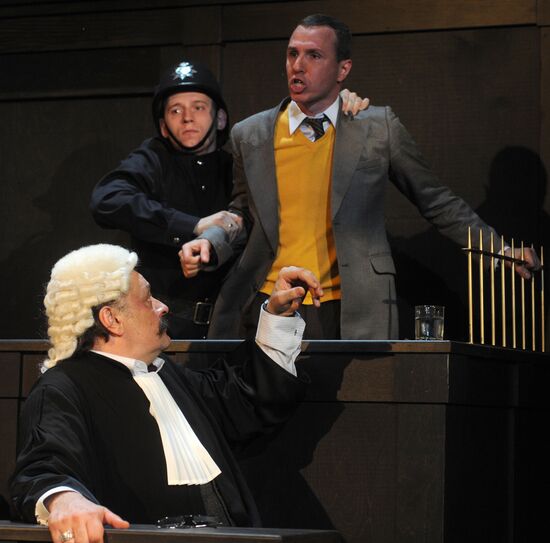 Runthrough of Witness for the Prosecution at Chekhov Art Theater